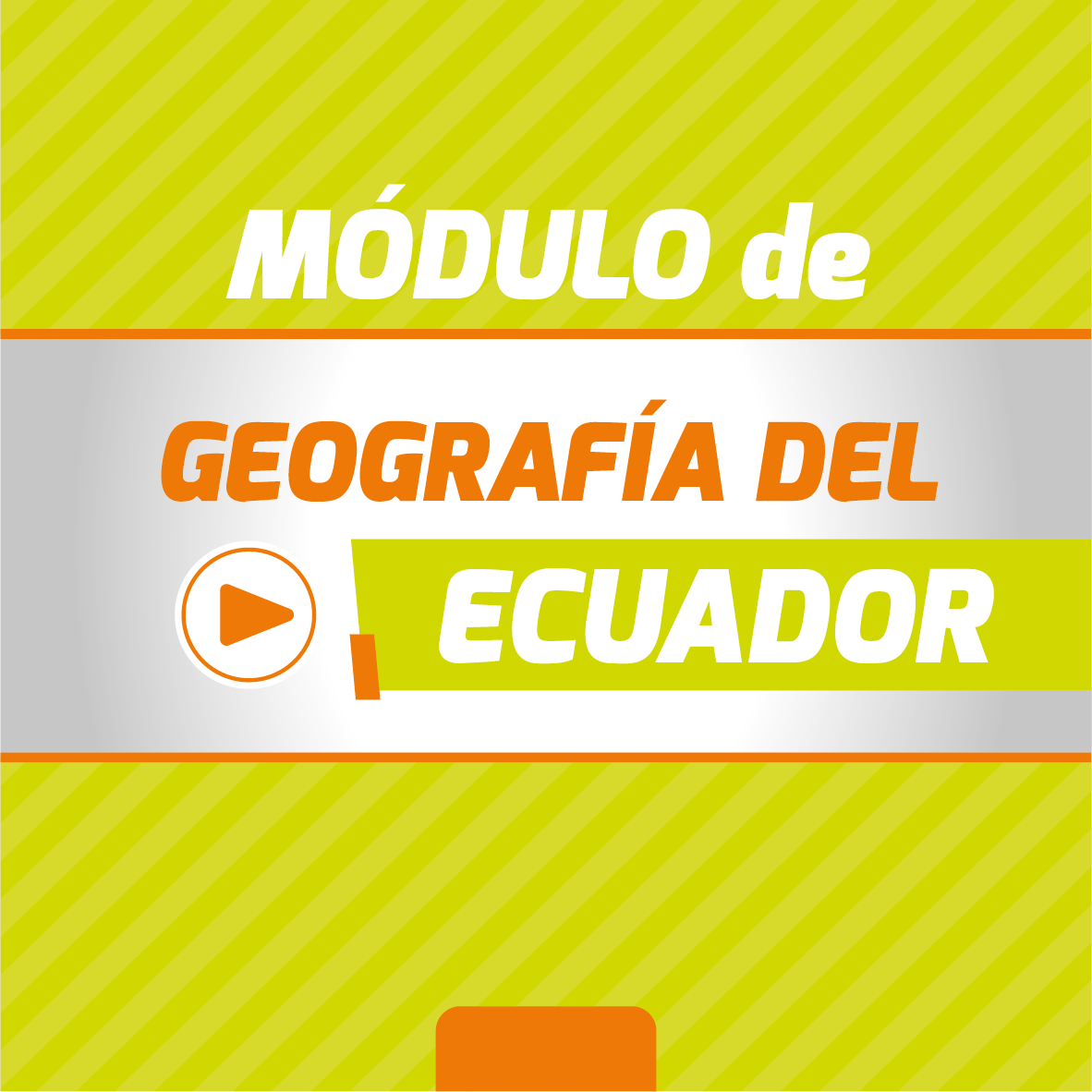 GEOGRAFÍA DEL ECUADOR Periodo Noviembre 2024 - Junio 2025 Matutina Paralelo "A"